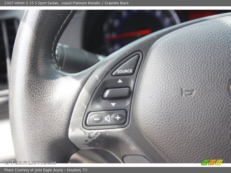 Liquid Platinum Metallic / Graphite Black 2007 Infiniti G 35 S Sport Sedan