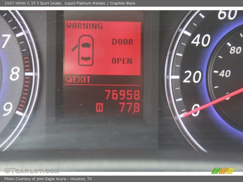 Liquid Platinum Metallic / Graphite Black 2007 Infiniti G 35 S Sport Sedan