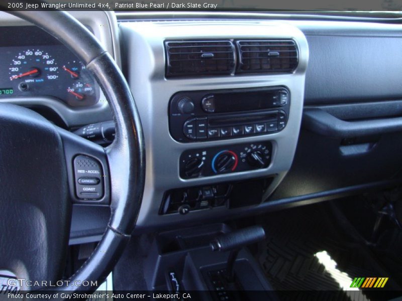 Patriot Blue Pearl / Dark Slate Gray 2005 Jeep Wrangler Unlimited 4x4