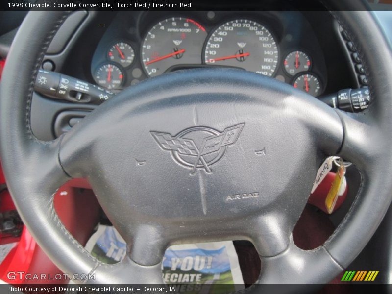 Torch Red / Firethorn Red 1998 Chevrolet Corvette Convertible