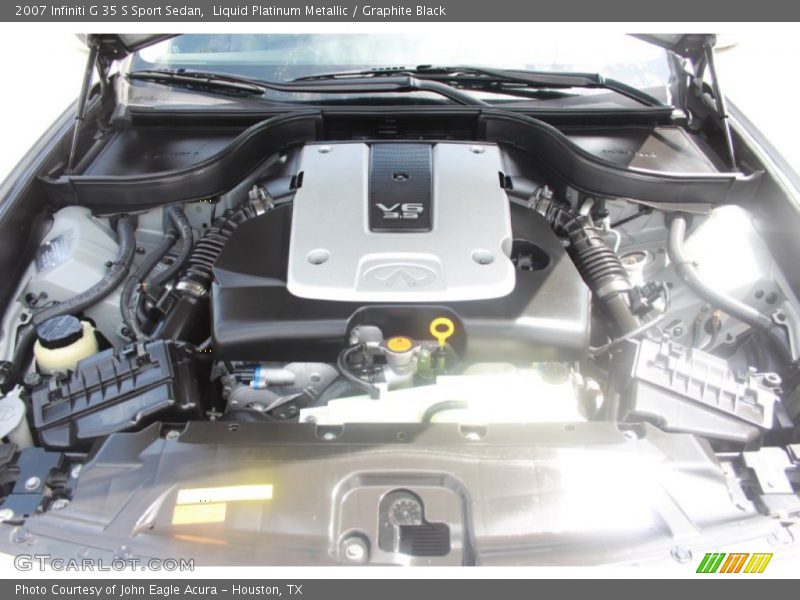 Liquid Platinum Metallic / Graphite Black 2007 Infiniti G 35 S Sport Sedan