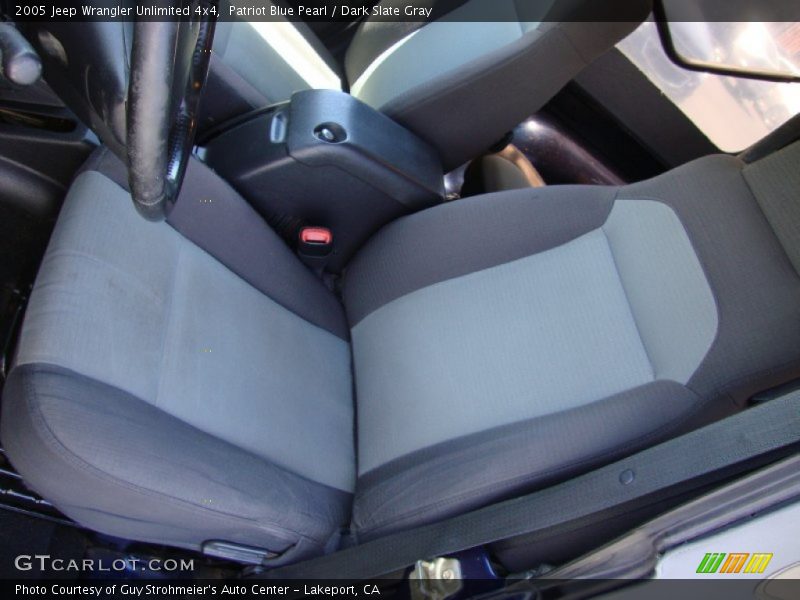 Patriot Blue Pearl / Dark Slate Gray 2005 Jeep Wrangler Unlimited 4x4