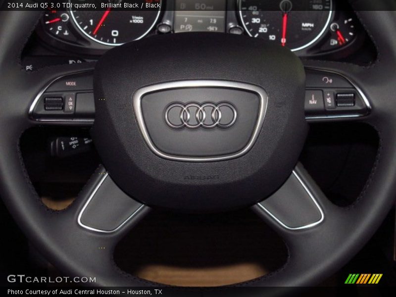 Brilliant Black / Black 2014 Audi Q5 3.0 TDI quattro
