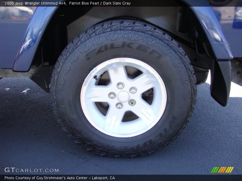 Patriot Blue Pearl / Dark Slate Gray 2005 Jeep Wrangler Unlimited 4x4