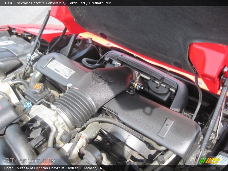  1998 Corvette Convertible Engine - 5.7 Liter OHV 16-Valve LS1 V8