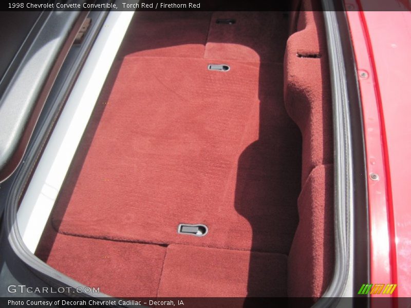  1998 Corvette Convertible Trunk