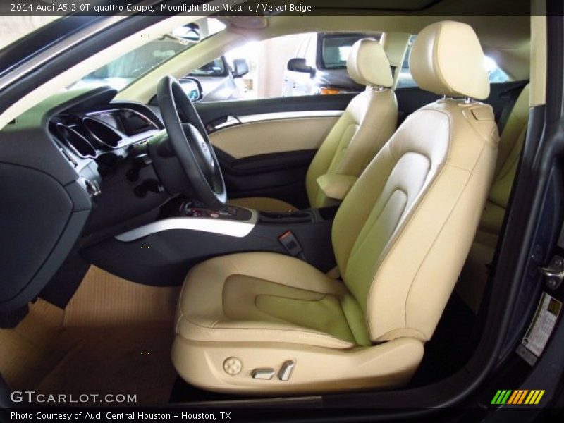  2014 A5 2.0T quattro Coupe Velvet Beige Interior