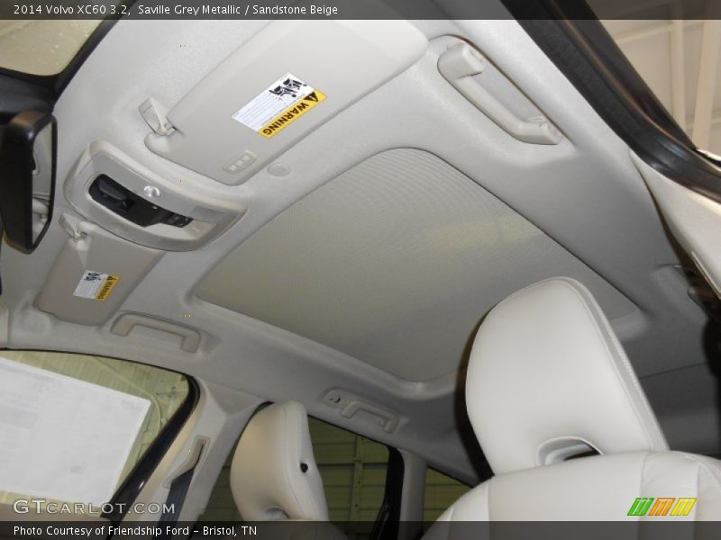 Saville Grey Metallic / Sandstone Beige 2014 Volvo XC60 3.2