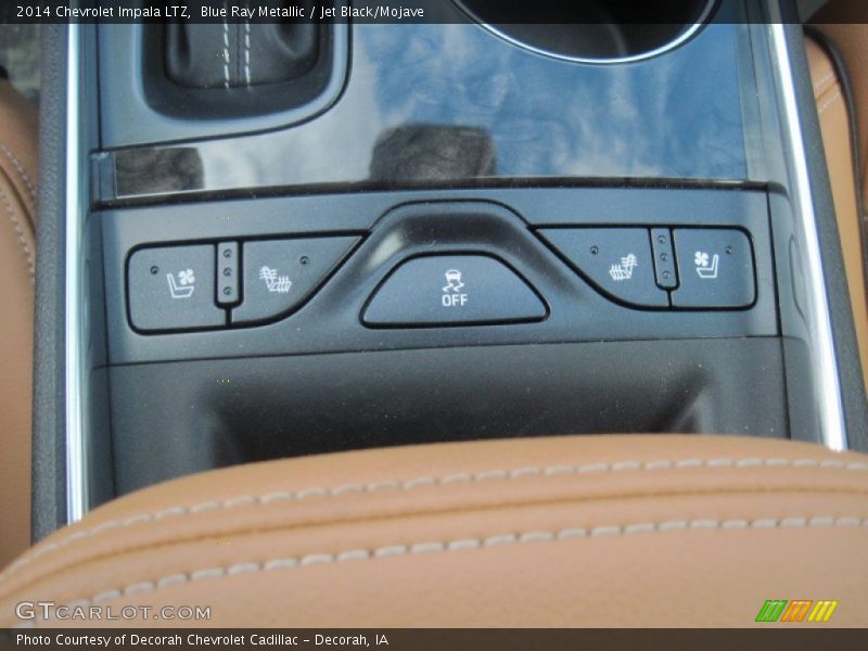 Blue Ray Metallic / Jet Black/Mojave 2014 Chevrolet Impala LTZ