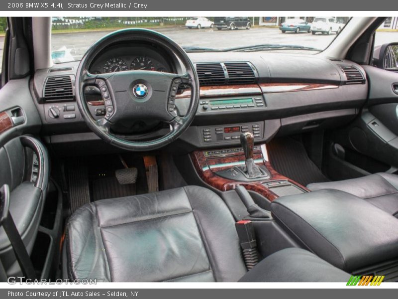 Stratus Grey Metallic / Grey 2006 BMW X5 4.4i