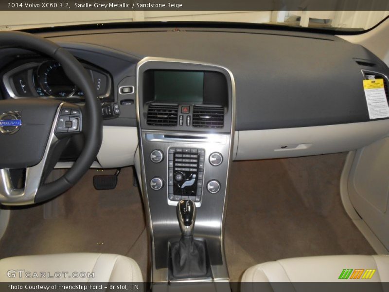 Saville Grey Metallic / Sandstone Beige 2014 Volvo XC60 3.2
