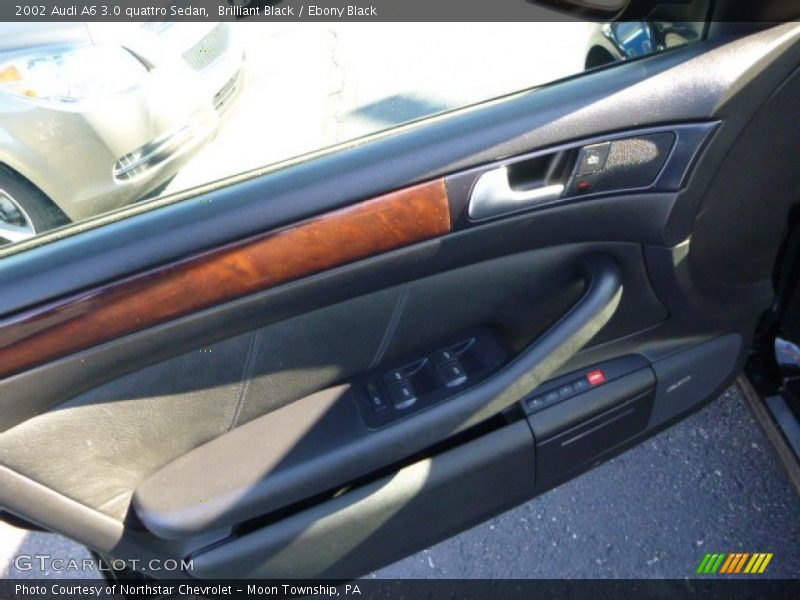 Brilliant Black / Ebony Black 2002 Audi A6 3.0 quattro Sedan