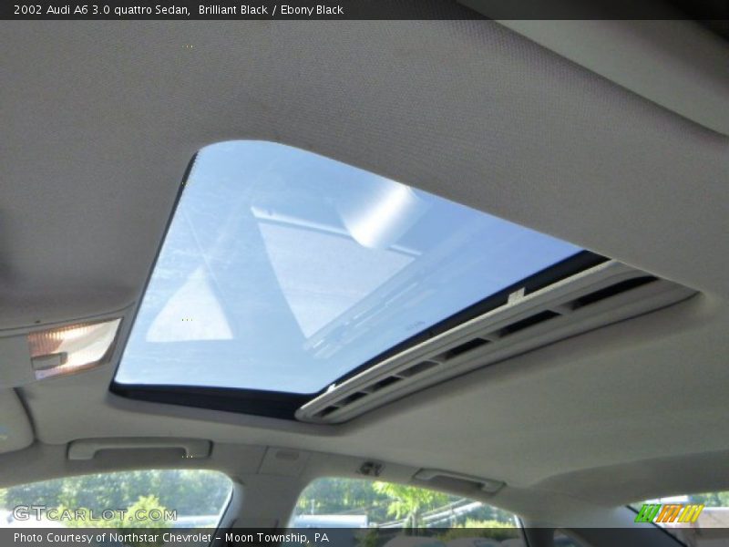 Brilliant Black / Ebony Black 2002 Audi A6 3.0 quattro Sedan