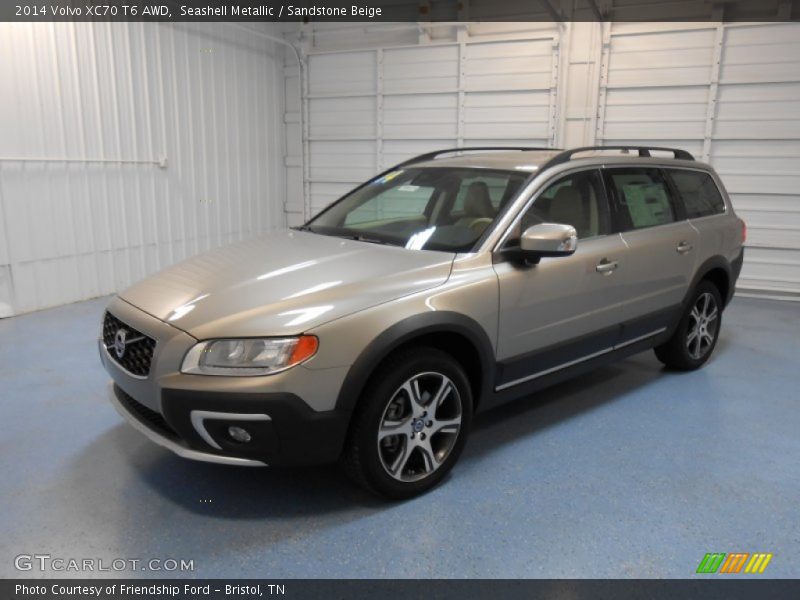 Seashell Metallic / Sandstone Beige 2014 Volvo XC70 T6 AWD