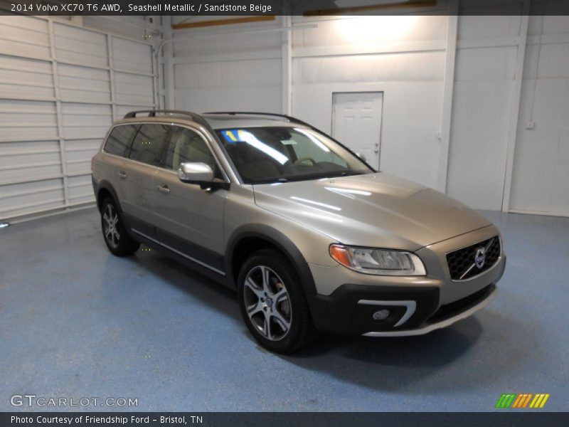 Seashell Metallic / Sandstone Beige 2014 Volvo XC70 T6 AWD