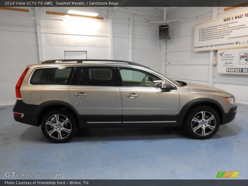 Seashell Metallic / Sandstone Beige 2014 Volvo XC70 T6 AWD