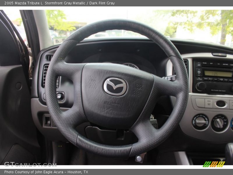 Stormfront Gray Metallic / Dark Flint Gray 2005 Mazda Tribute i