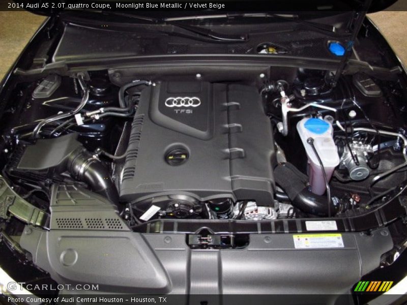  2014 A5 2.0T quattro Coupe Engine - 2.0 Liter Turbocharged FSI DOHC 16-Valve VVT 4 Cylinder