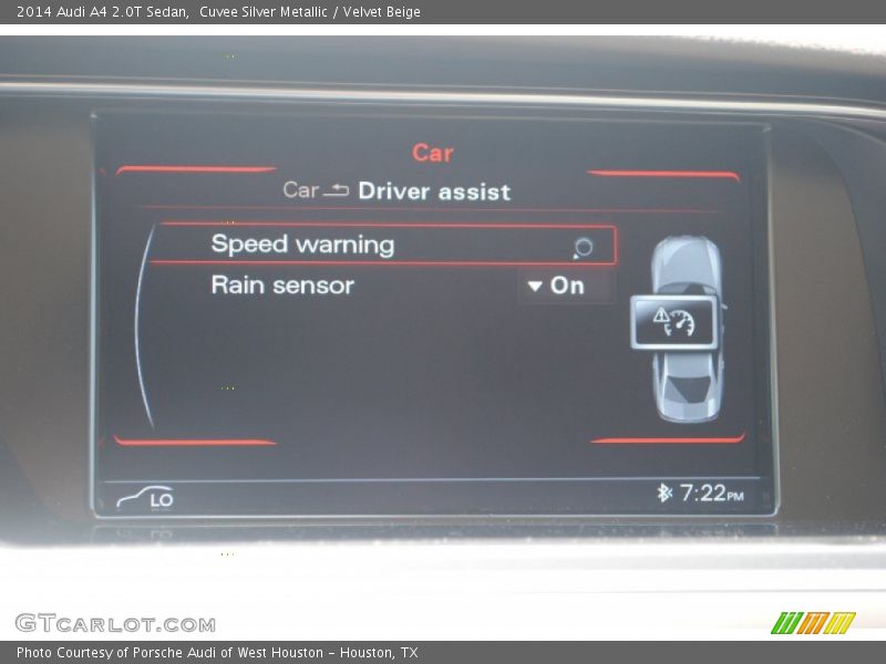 Cuvee Silver Metallic / Velvet Beige 2014 Audi A4 2.0T Sedan