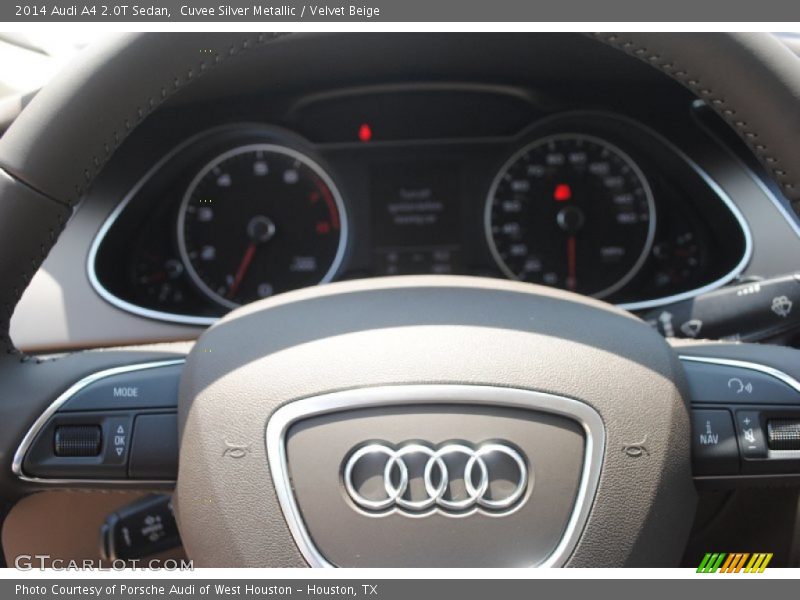 Cuvee Silver Metallic / Velvet Beige 2014 Audi A4 2.0T Sedan