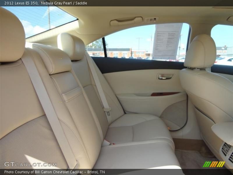 Nebula Gray Pearl / Saddle 2012 Lexus ES 350