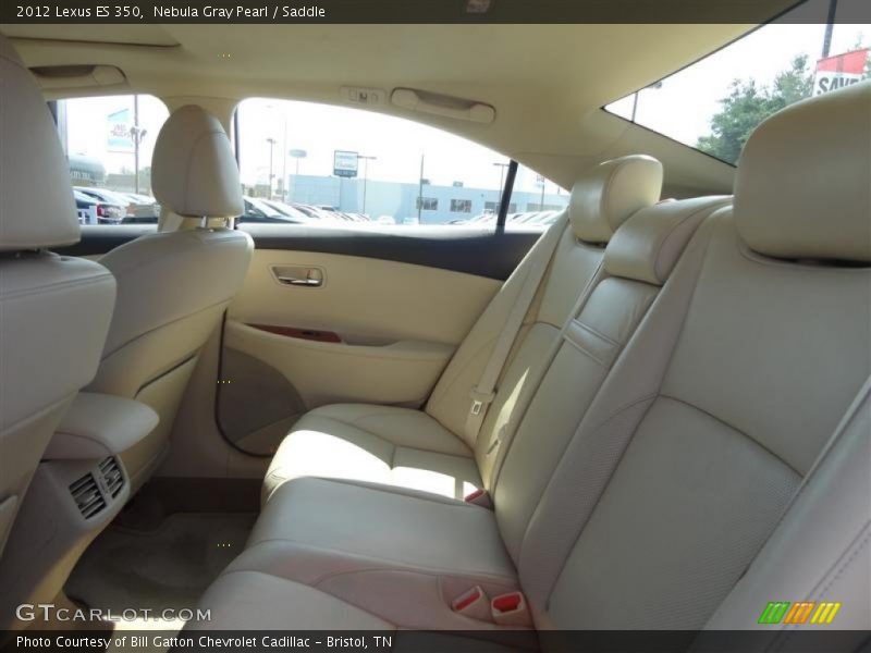Nebula Gray Pearl / Saddle 2012 Lexus ES 350