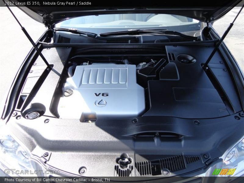 Nebula Gray Pearl / Saddle 2012 Lexus ES 350