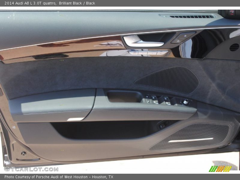 Brilliant Black / Black 2014 Audi A8 L 3.0T quattro