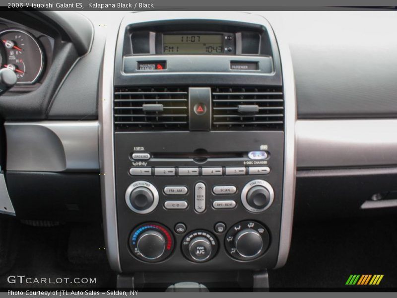 Controls of 2006 Galant ES