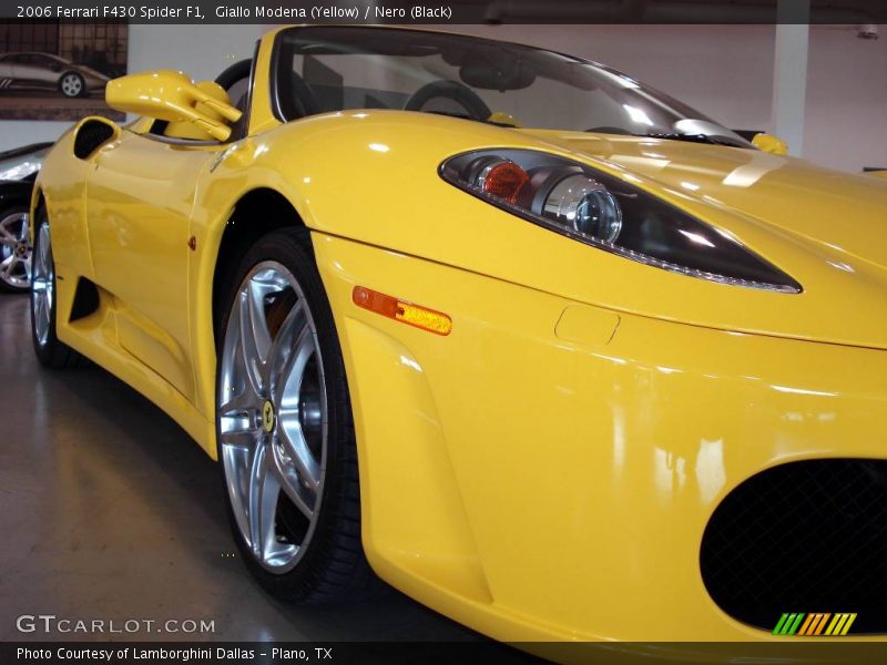 Giallo Modena (Yellow) / Nero (Black) 2006 Ferrari F430 Spider F1