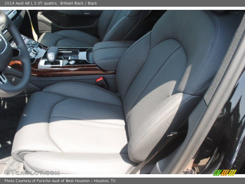 Brilliant Black / Black 2014 Audi A8 L 3.0T quattro