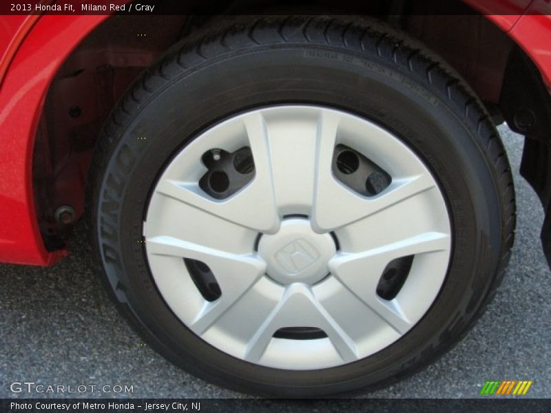 Milano Red / Gray 2013 Honda Fit