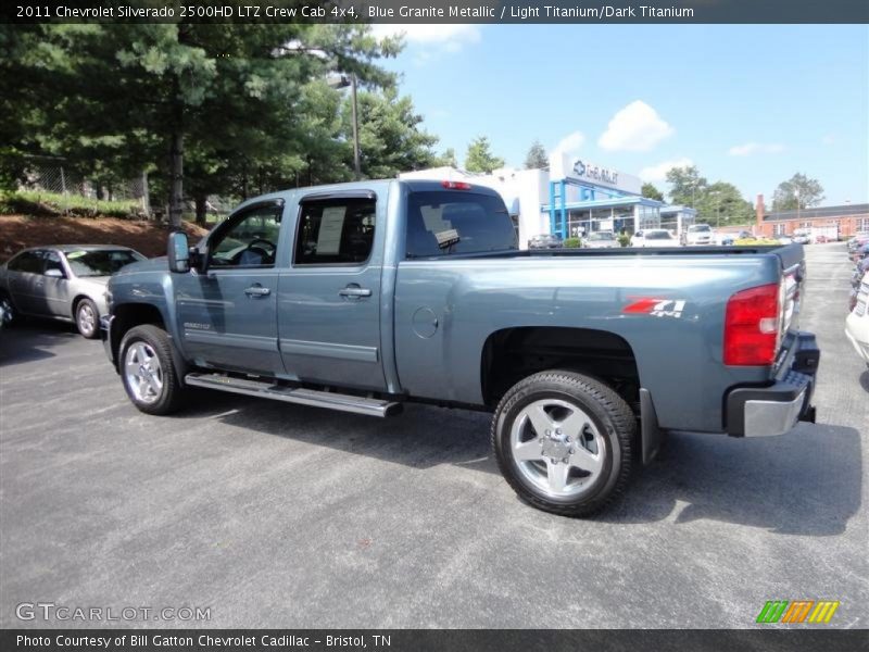 Blue Granite Metallic / Light Titanium/Dark Titanium 2011 Chevrolet Silverado 2500HD LTZ Crew Cab 4x4