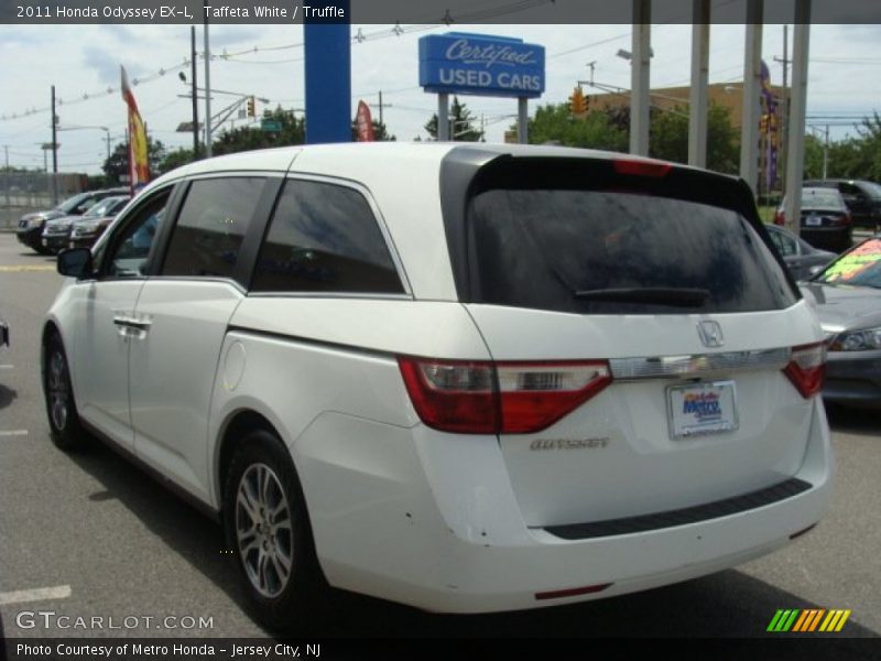 Taffeta White / Truffle 2011 Honda Odyssey EX-L