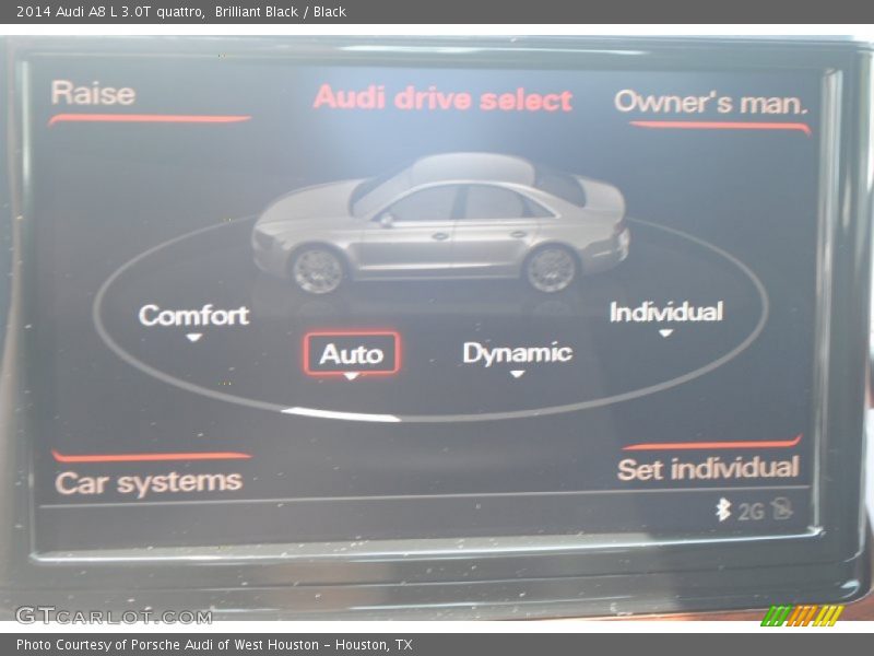 Brilliant Black / Black 2014 Audi A8 L 3.0T quattro