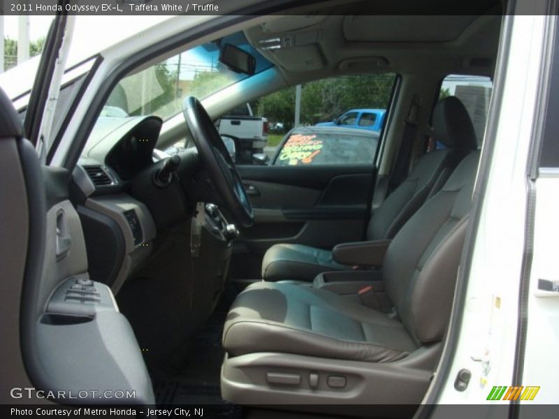 Taffeta White / Truffle 2011 Honda Odyssey EX-L