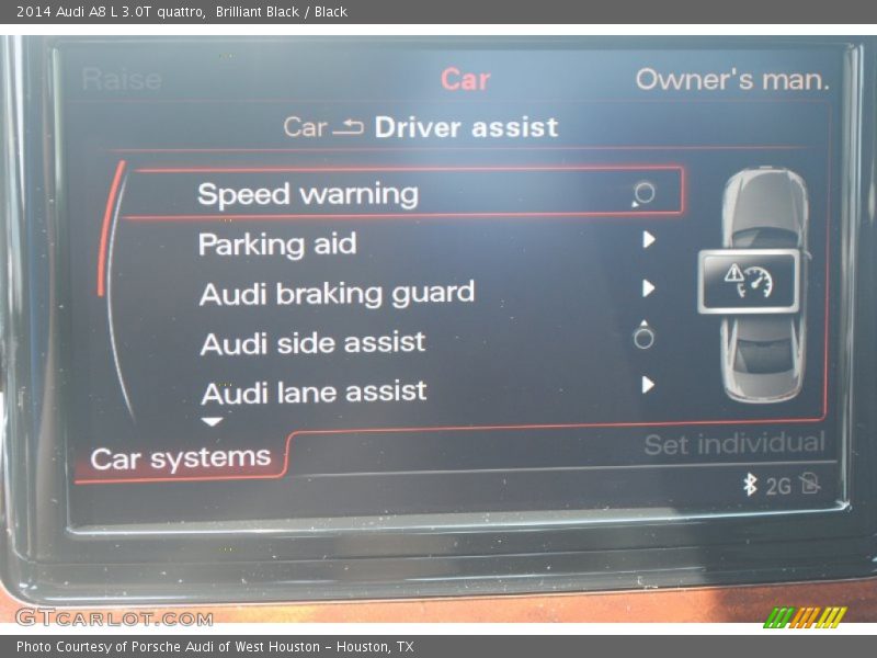 Brilliant Black / Black 2014 Audi A8 L 3.0T quattro