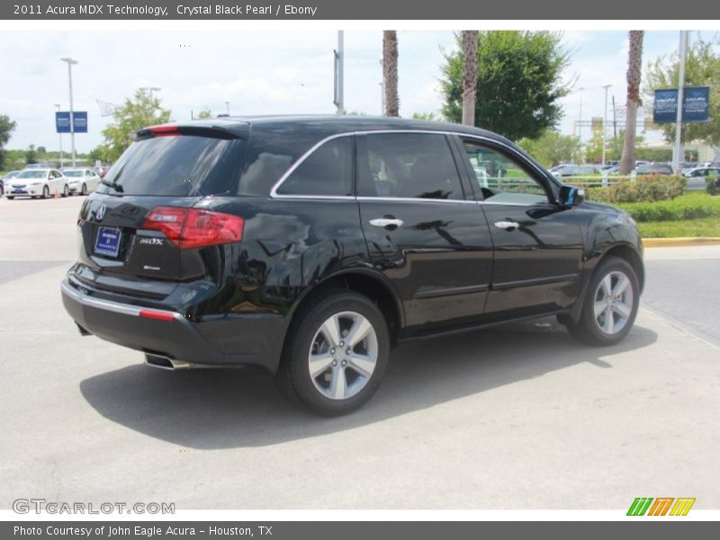 Crystal Black Pearl / Ebony 2011 Acura MDX Technology