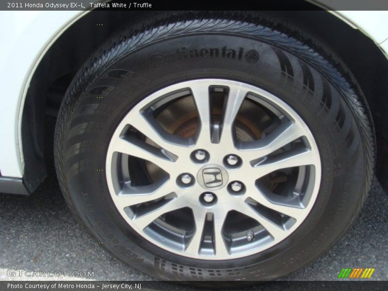 Taffeta White / Truffle 2011 Honda Odyssey EX-L