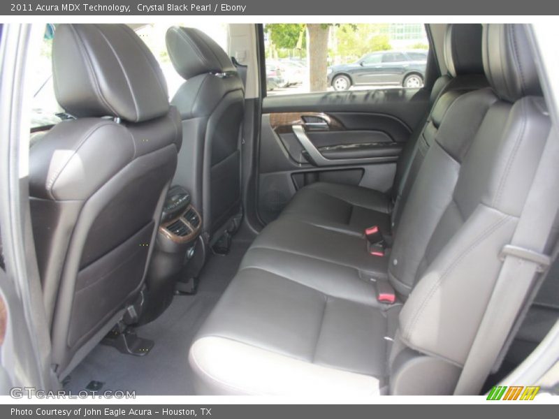 Crystal Black Pearl / Ebony 2011 Acura MDX Technology