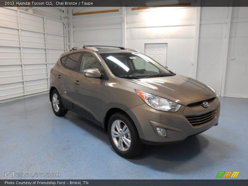 Chai Bronze / Taupe 2013 Hyundai Tucson GLS