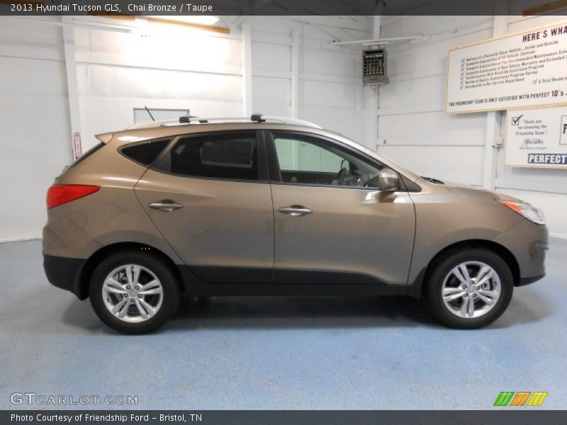 Chai Bronze / Taupe 2013 Hyundai Tucson GLS