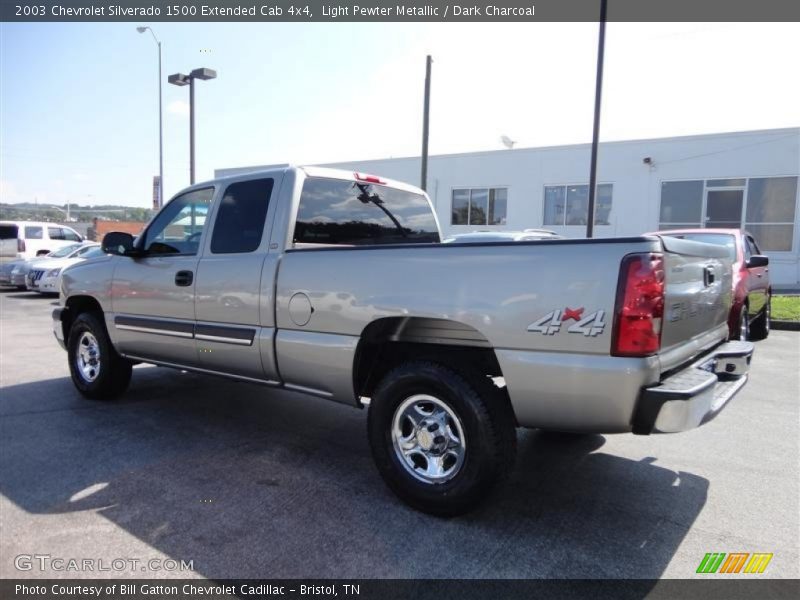 Light Pewter Metallic / Dark Charcoal 2003 Chevrolet Silverado 1500 Extended Cab 4x4