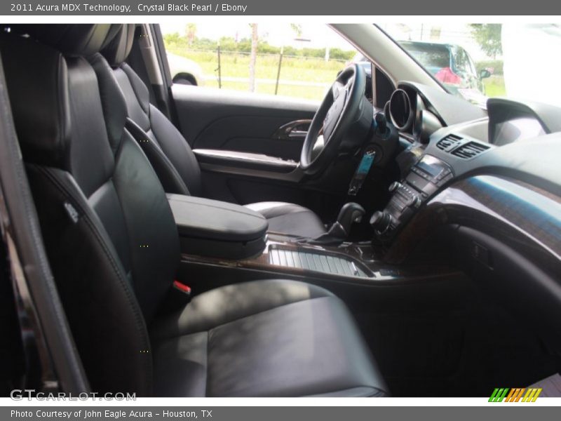 Crystal Black Pearl / Ebony 2011 Acura MDX Technology