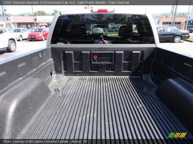 Light Pewter Metallic / Dark Charcoal 2003 Chevrolet Silverado 1500 Extended Cab 4x4