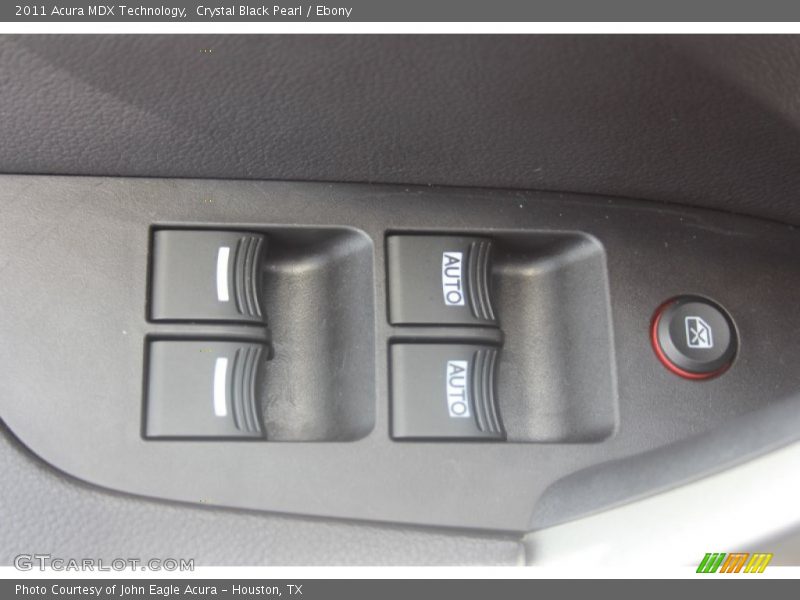 Crystal Black Pearl / Ebony 2011 Acura MDX Technology