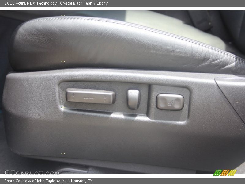 Crystal Black Pearl / Ebony 2011 Acura MDX Technology