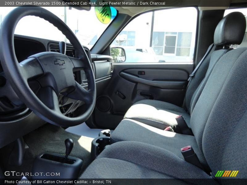 Light Pewter Metallic / Dark Charcoal 2003 Chevrolet Silverado 1500 Extended Cab 4x4