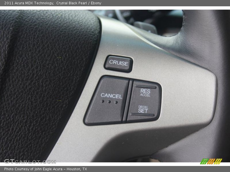 Crystal Black Pearl / Ebony 2011 Acura MDX Technology