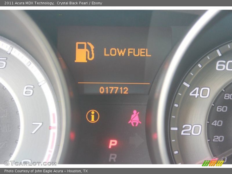 Crystal Black Pearl / Ebony 2011 Acura MDX Technology
